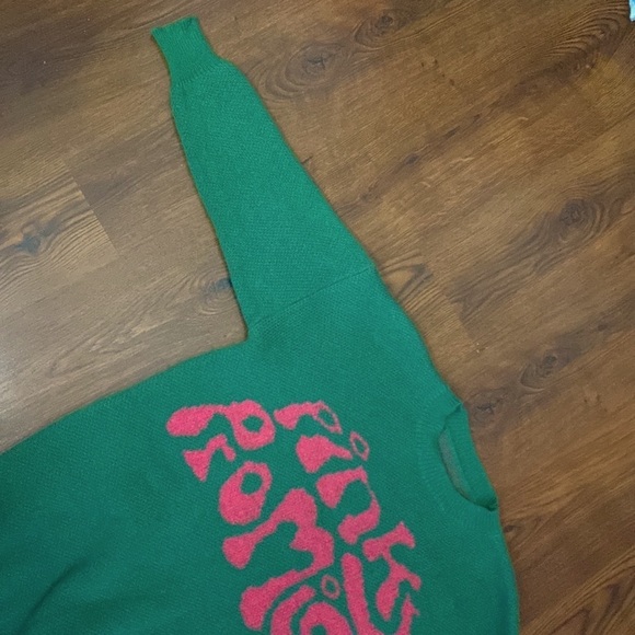 🎀🍒 Pinky Promise 🍒🎀 Cute Retro Knit Tunic Sweater - Picture 3 of 12